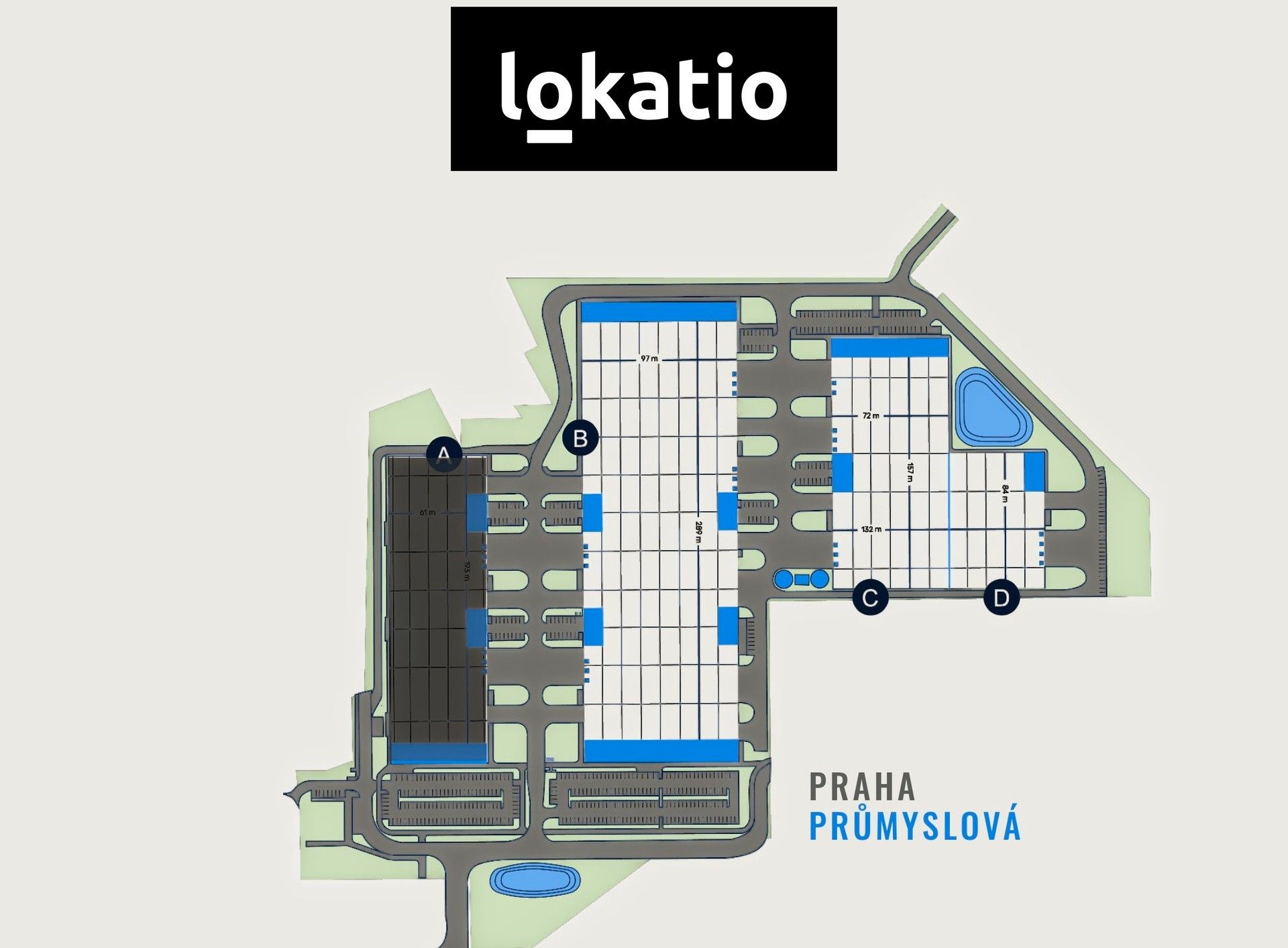 Pronájem sklad - Průmyslová, Praha, 5 116 m²