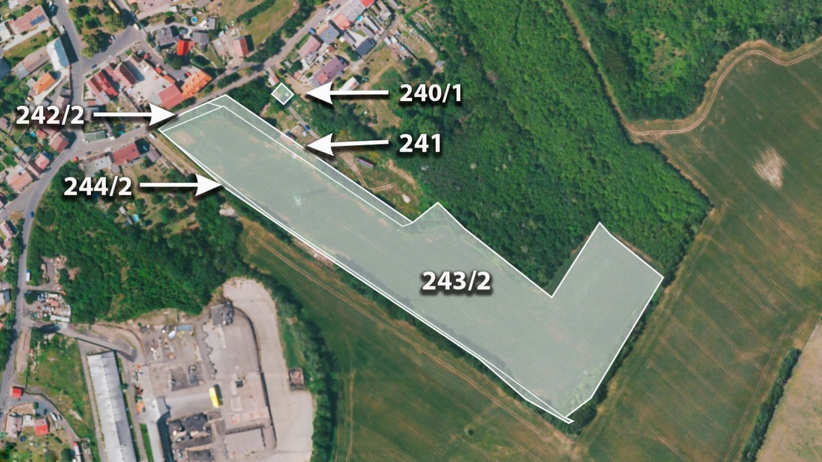 Zemědělské pozemky, Hudcov, Teplice, 10 766 m²