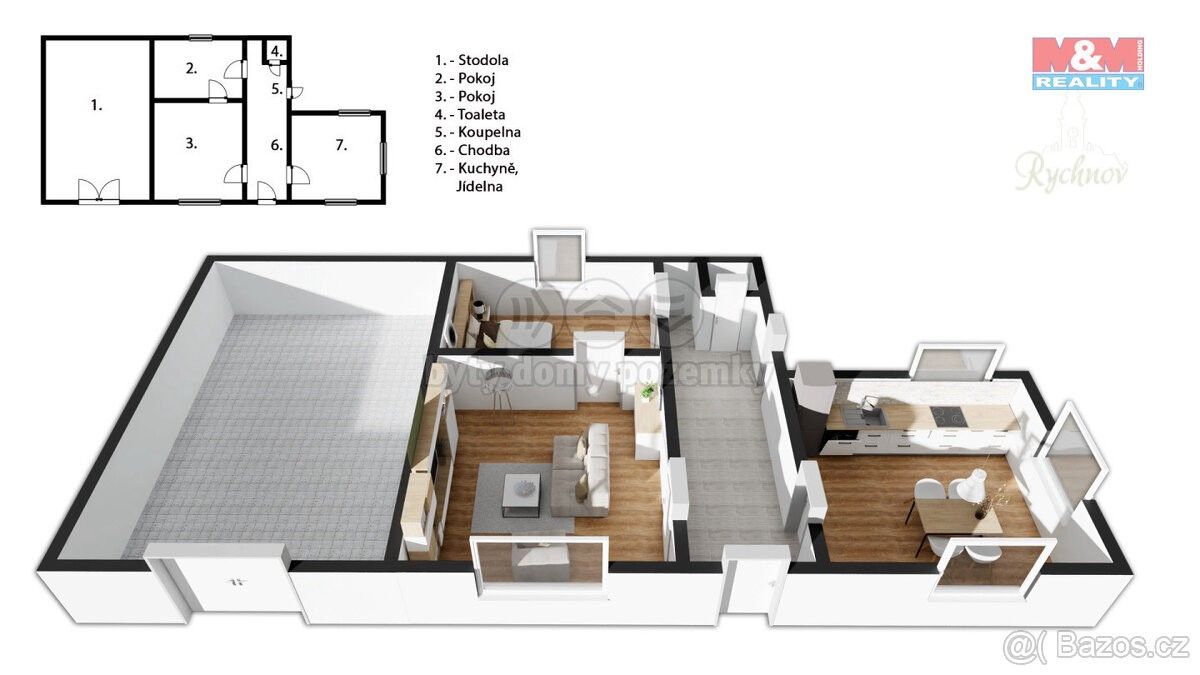 Prodej chata - Slatina nad Zdobnicí, 517 56, 100 m²