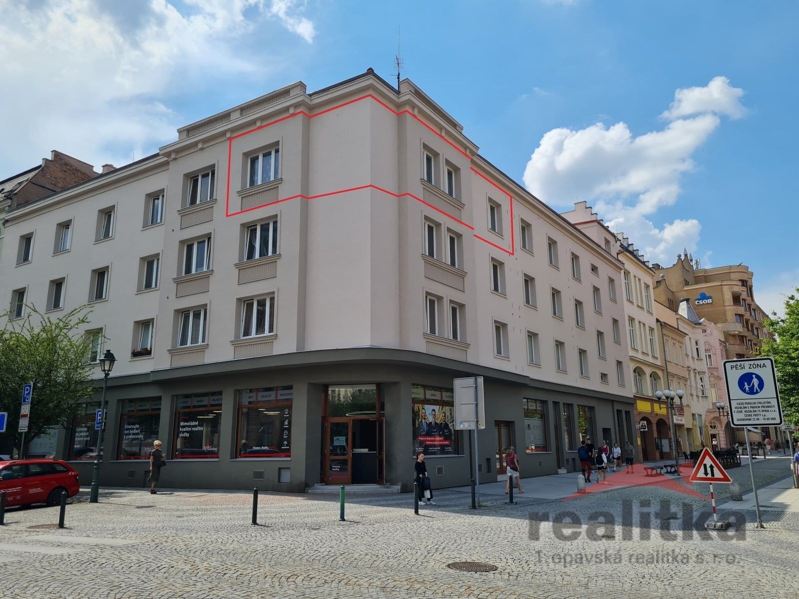Prodej byt 2+1 - Masarykova třída, Opava, 67 m²