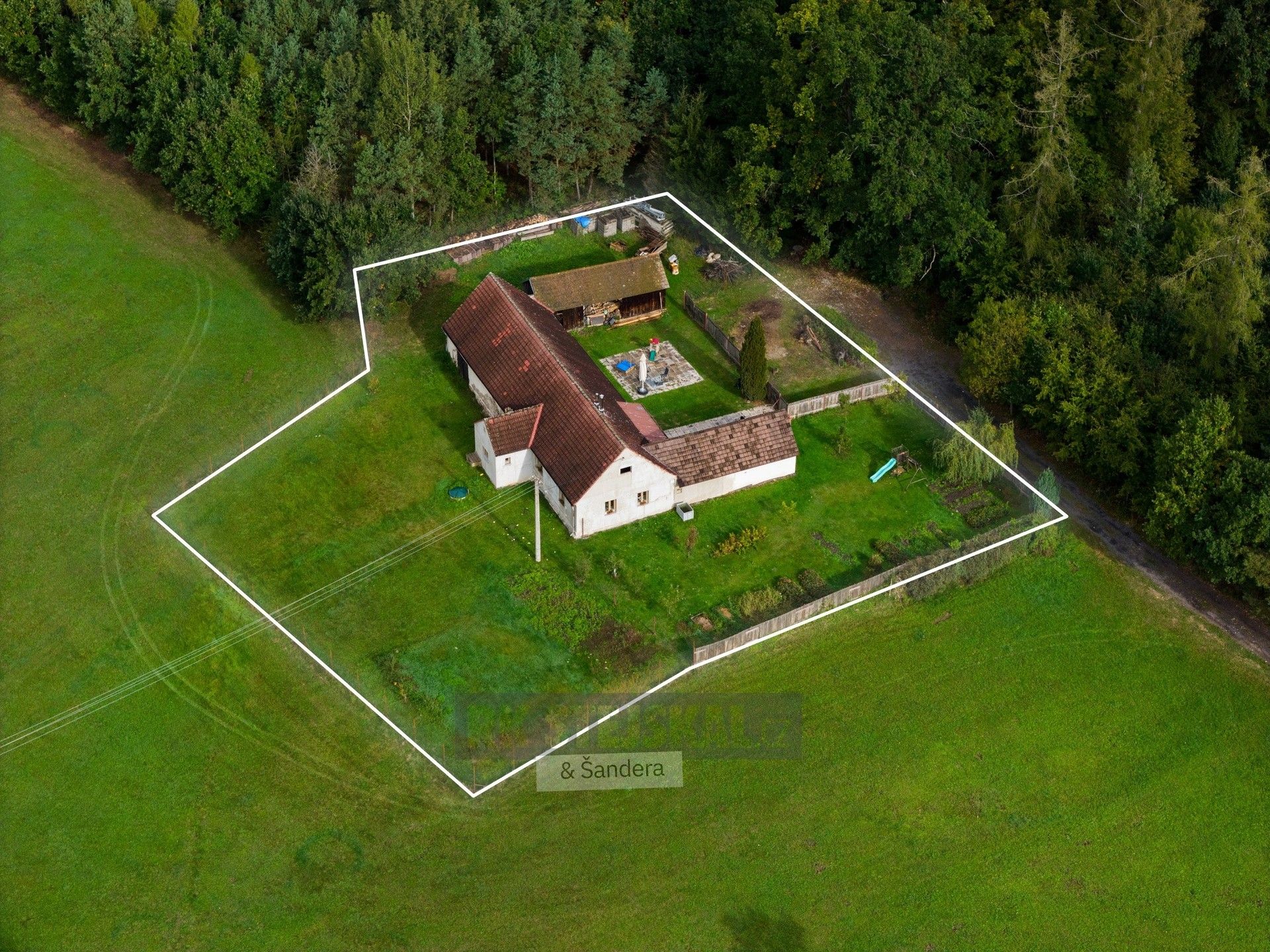 Prodej dům - Červený vrch, Týn nad Vltavou, 70 m²