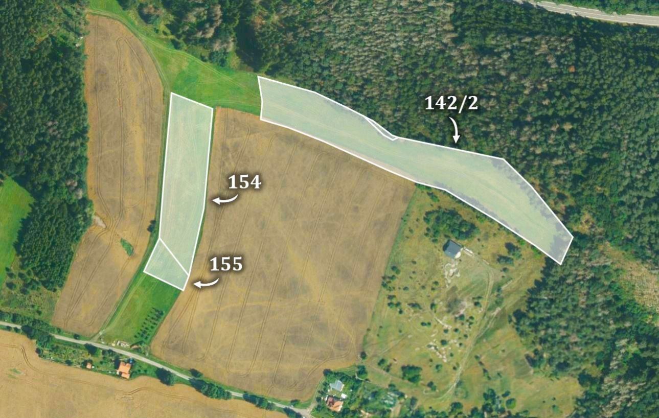 Zemědělské pozemky, Kněževísko, Letovice, 21 012 m²