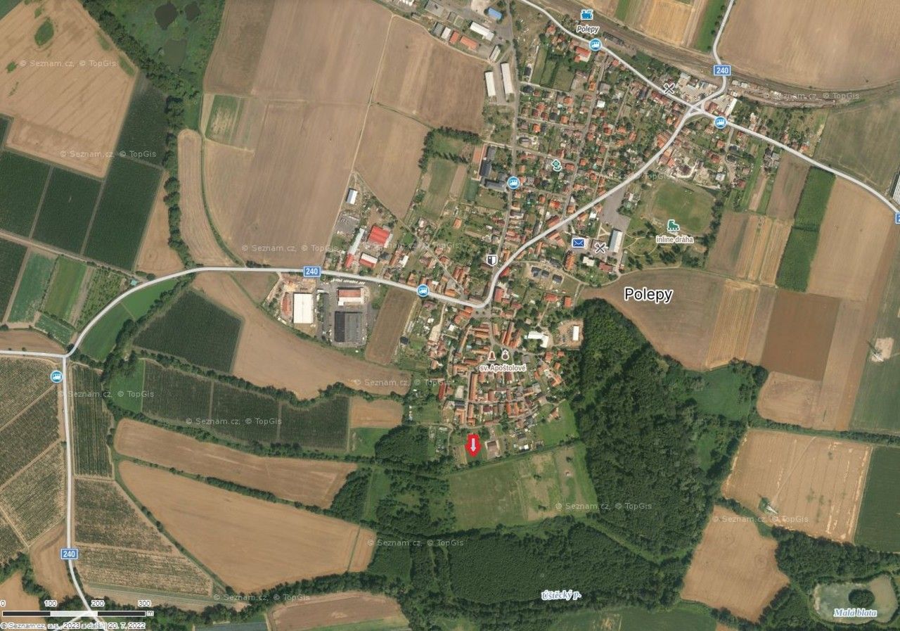 Pronájem zemědělský pozemek - Polepy, 1 328 m²