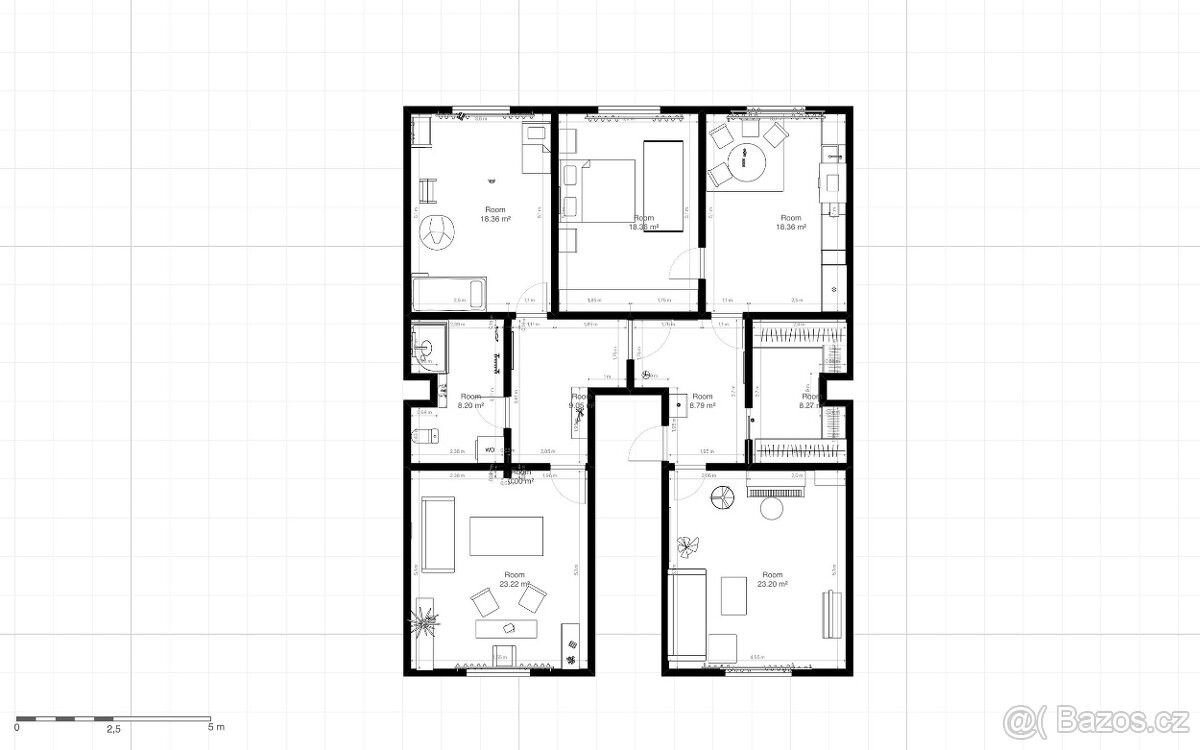 Prodej byt 4+1 - Jičín, 506 01, 139 m²