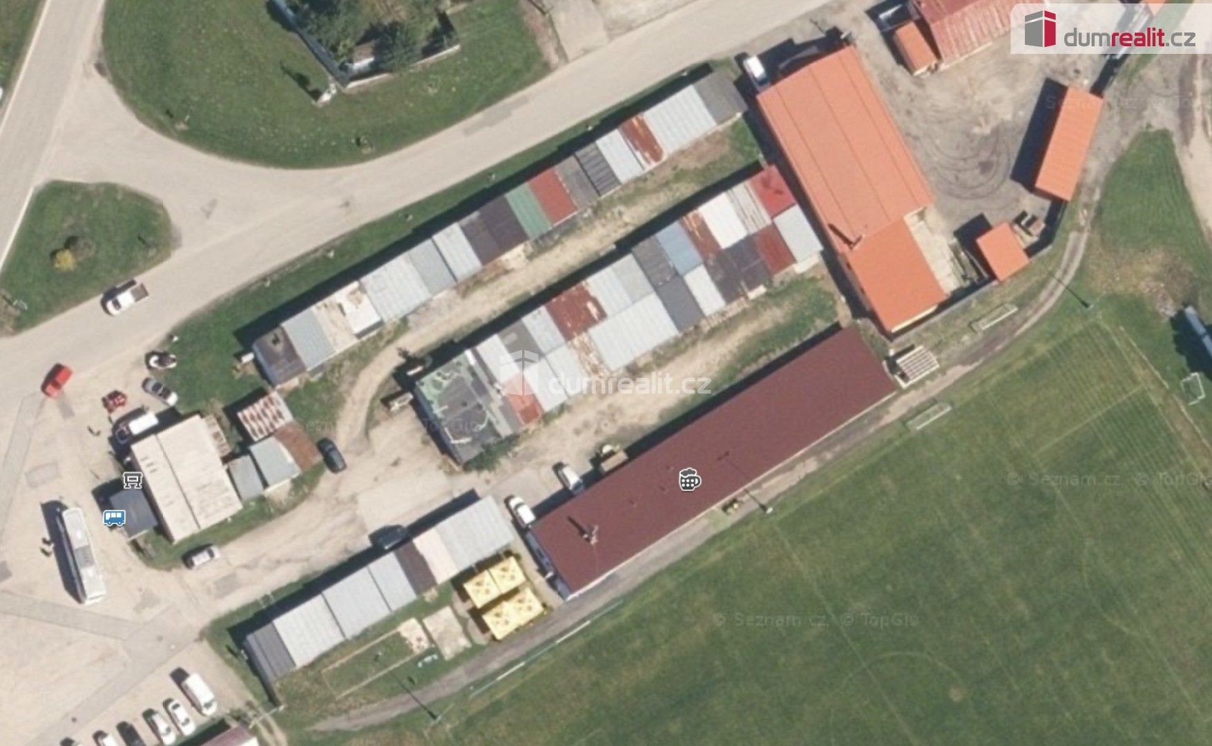 Garáže, Frymburk, 21 m²