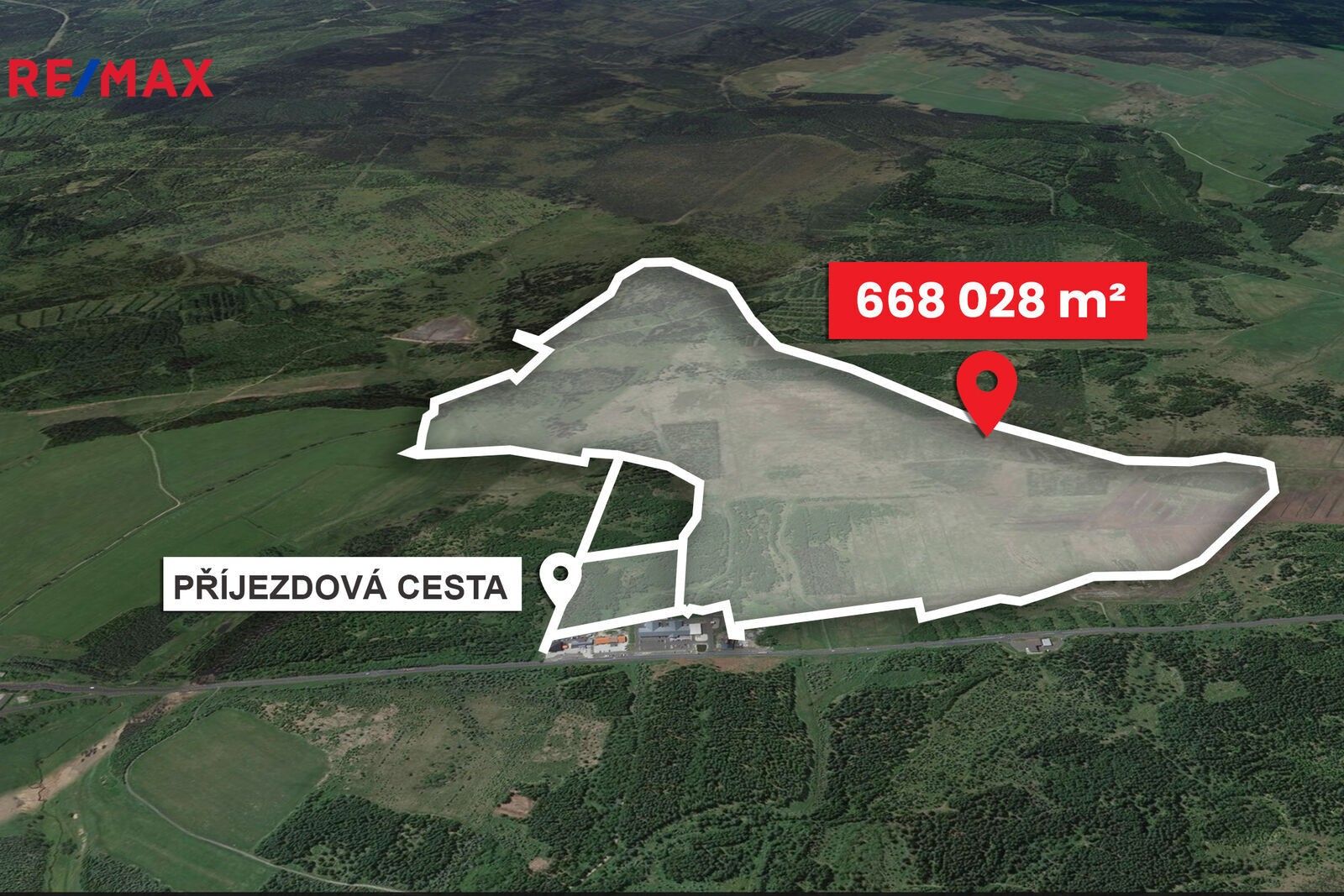 Lesy, Hora Svatého Šebestiána, 668 028 m²