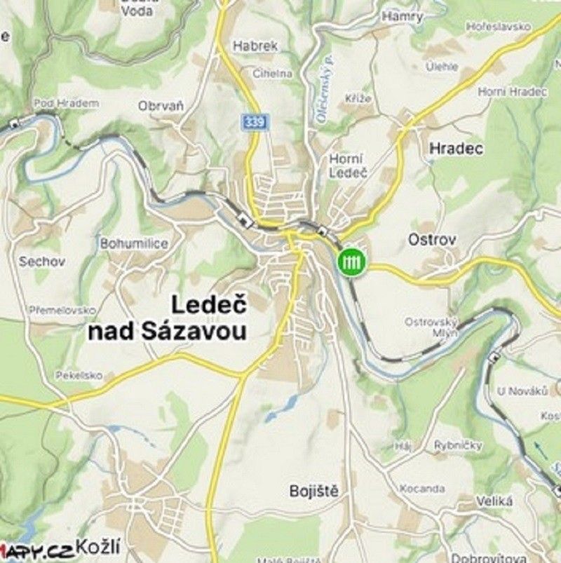 Prodej louka - Husovo náměstí, Ledeč nad Sázavou, 505 m²