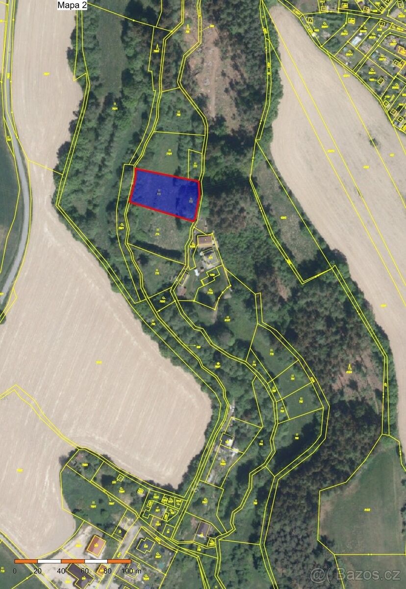 Prodej zahrada - Světlá nad Sázavou, 582 91, 1 831 m²