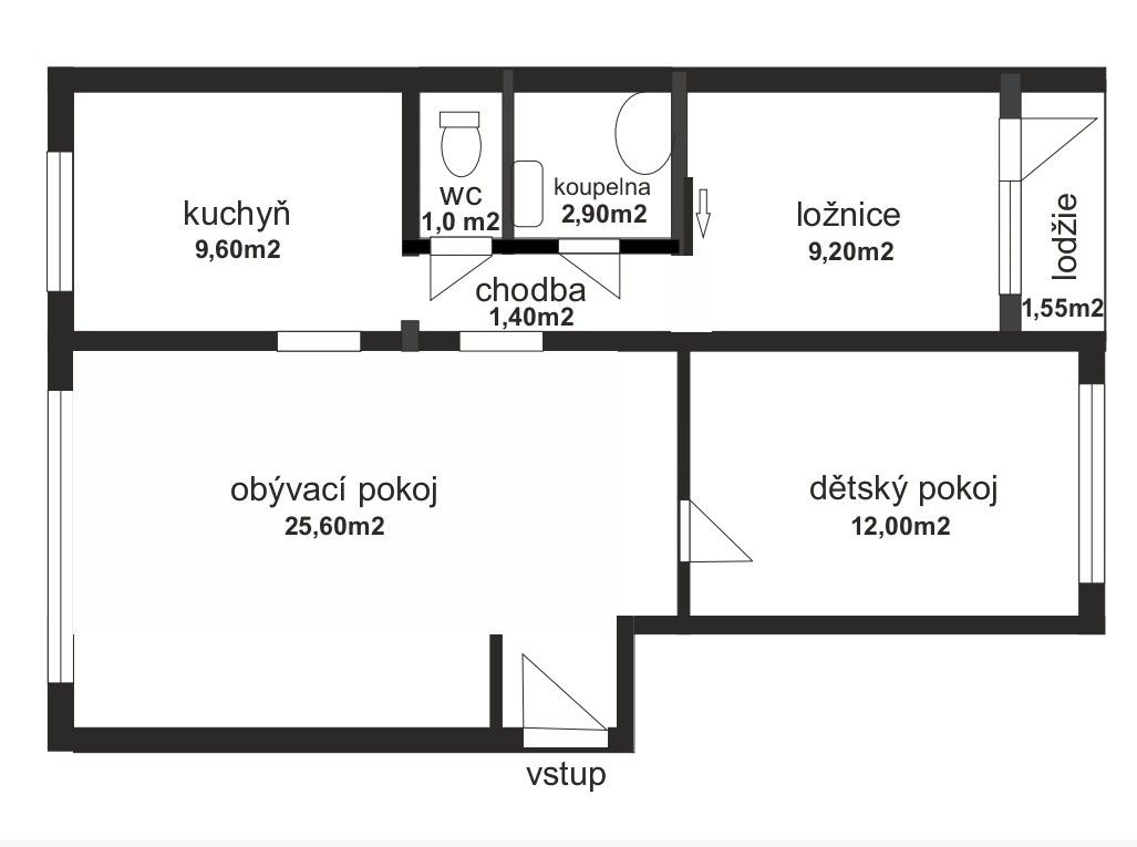 3+1, Ostrava, 709 00, 63 m²