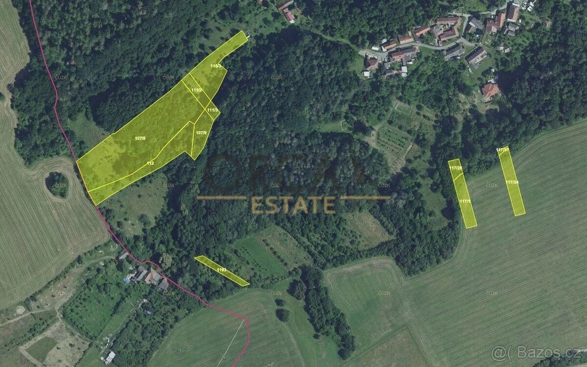 Prodej pozemek - Traplice, 687 04, 33 486 m²