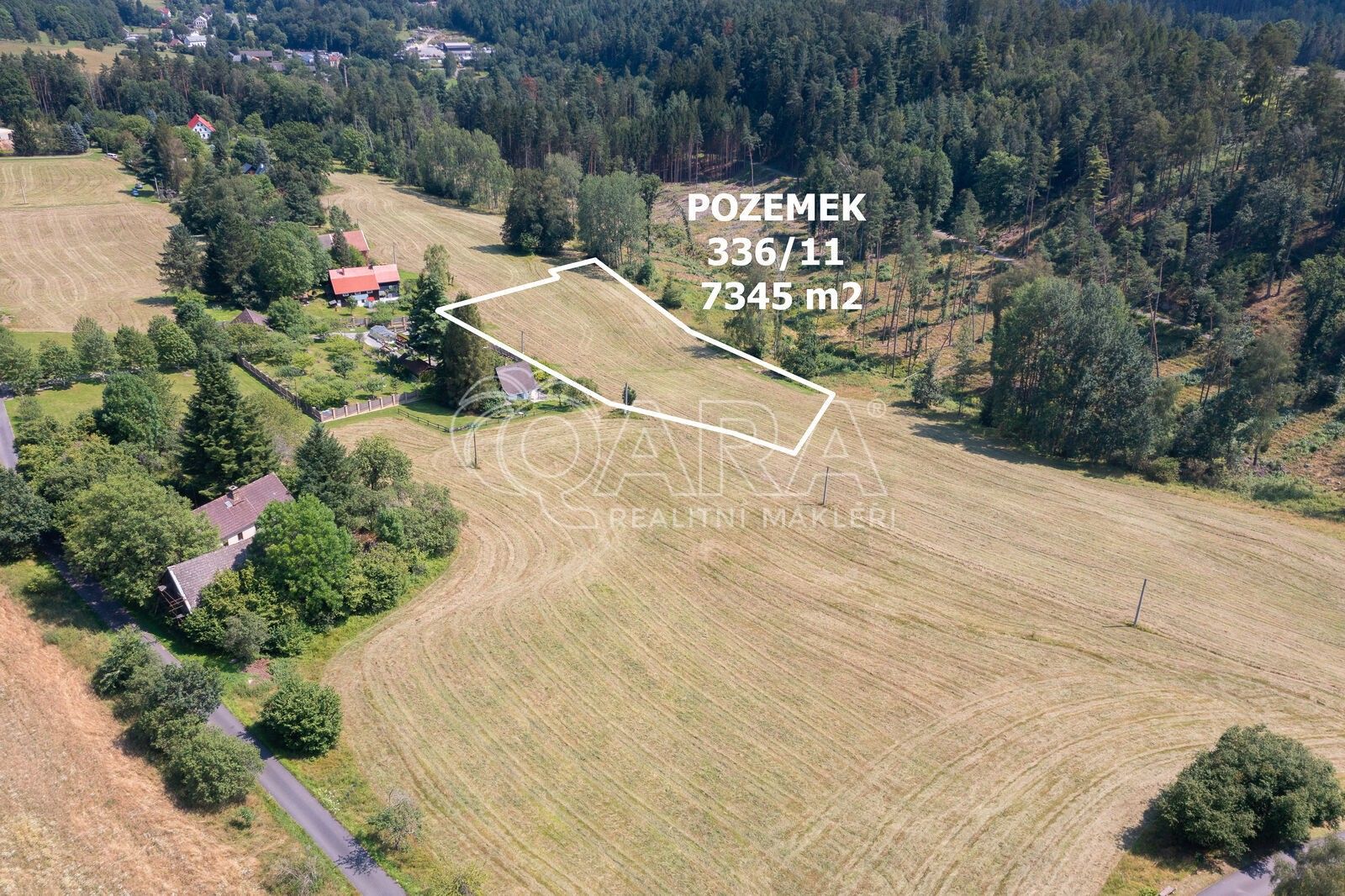 Prodej louka - Stará Oleška, Huntířov, 7 345 m²