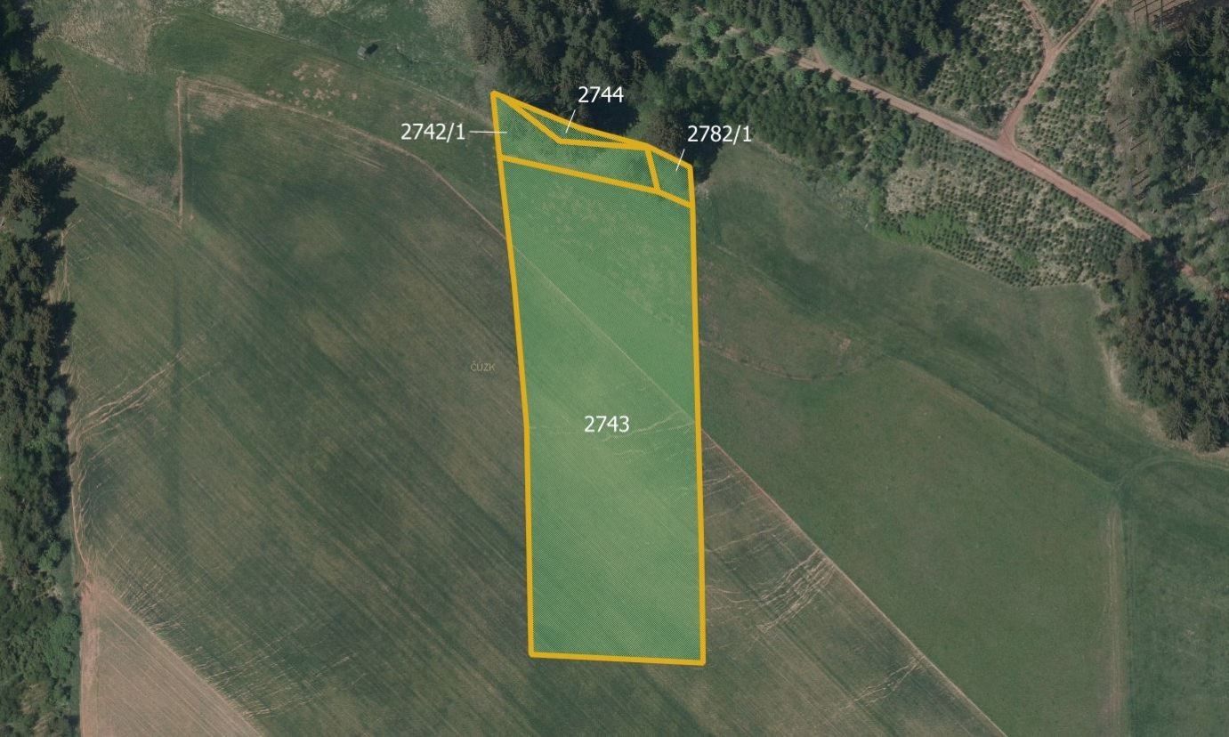 Zemědělské pozemky, Čistá u Horek, 5 901 m²