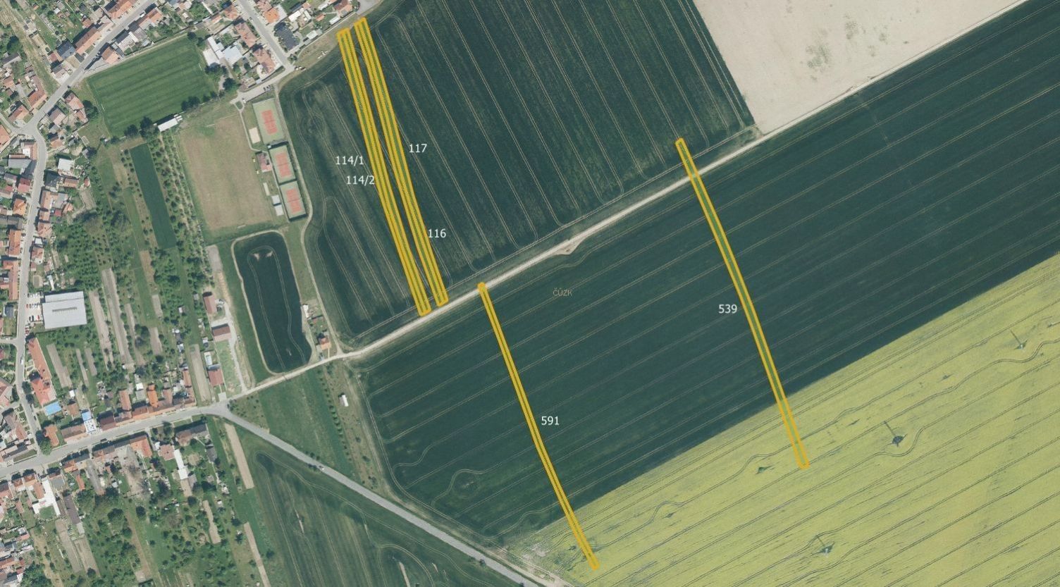 Zemědělské pozemky, Kněžpole