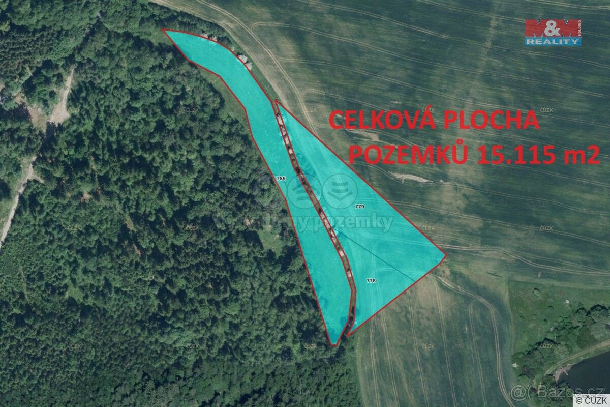 Zemědělské pozemky, Kyselka, 362 72, 15 115 m²