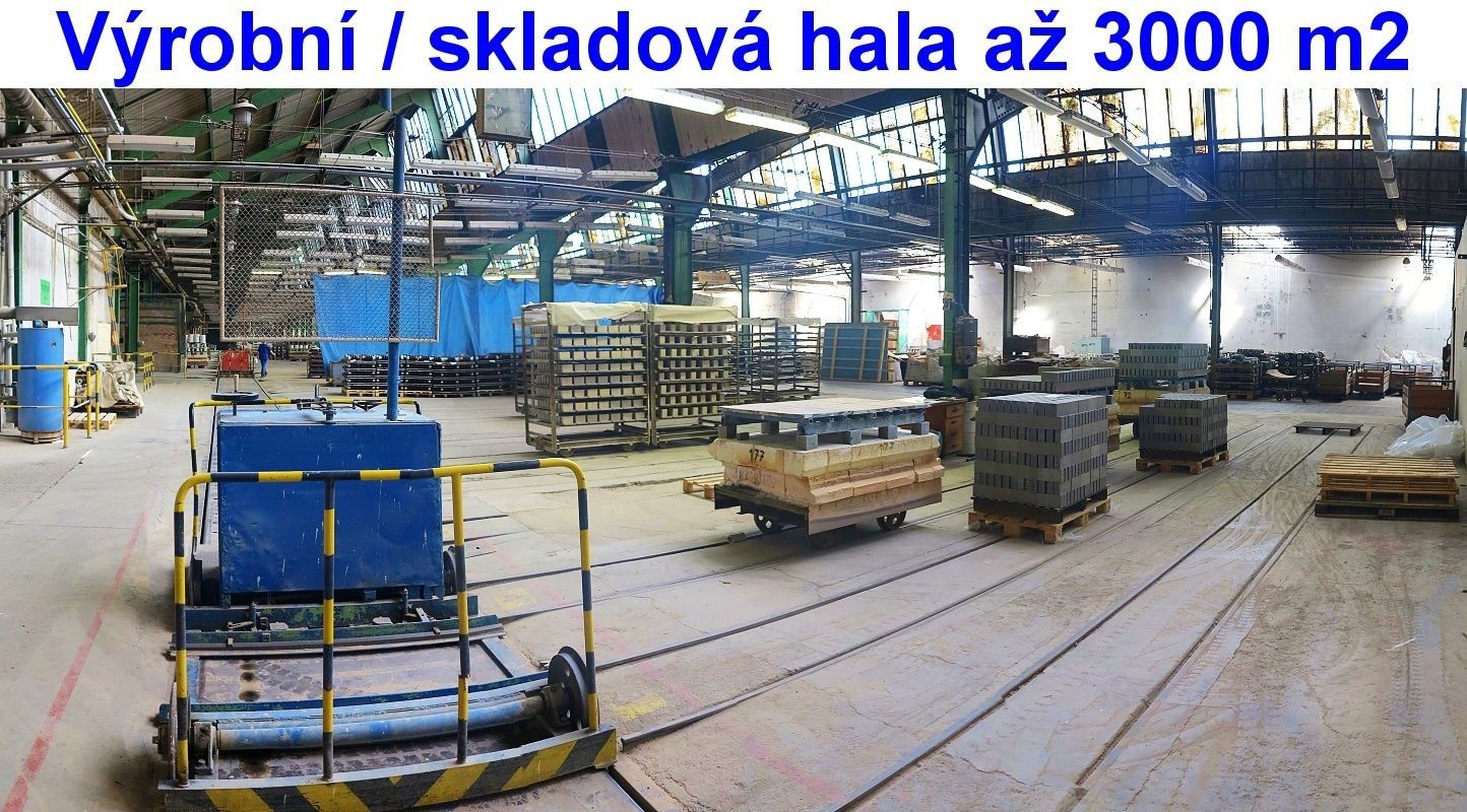 Pronájem sklad - Hilbertova, Louny, 500 m²