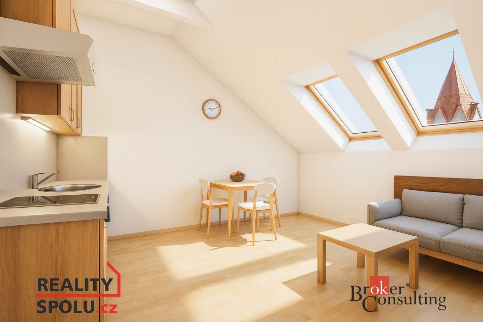 Prodej byt 1+kk - Körnerova, Brno, 22 m²