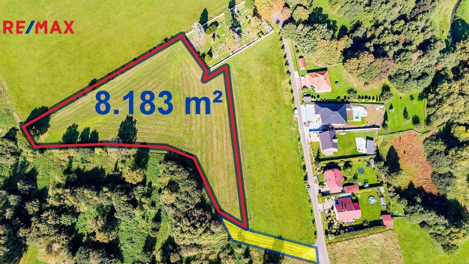 Pozemky pro bydlení, Česká Lípa, 8 183 m²