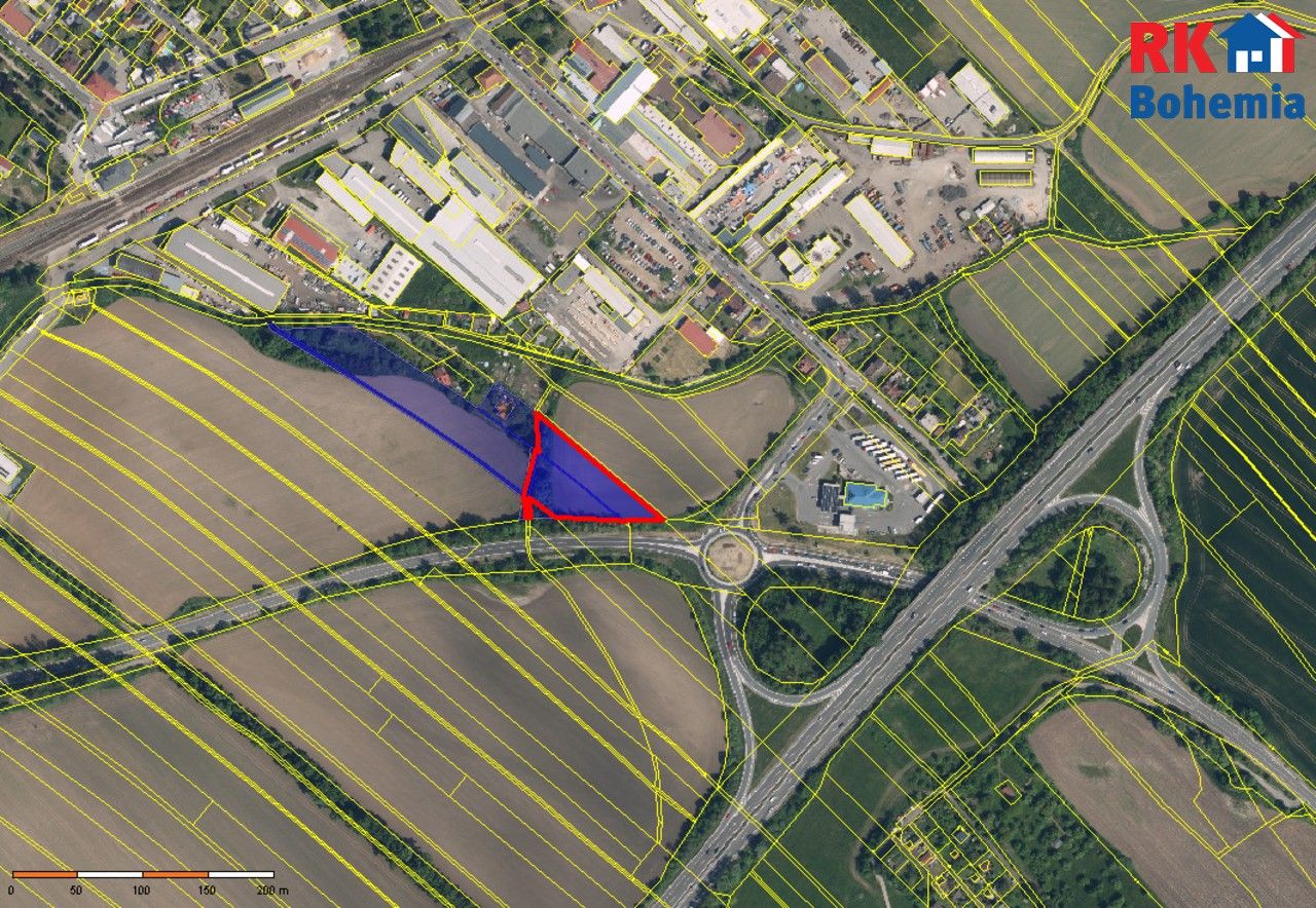 Prodej komerční pozemek - Mnichovo Hradiště, 4 201 m²