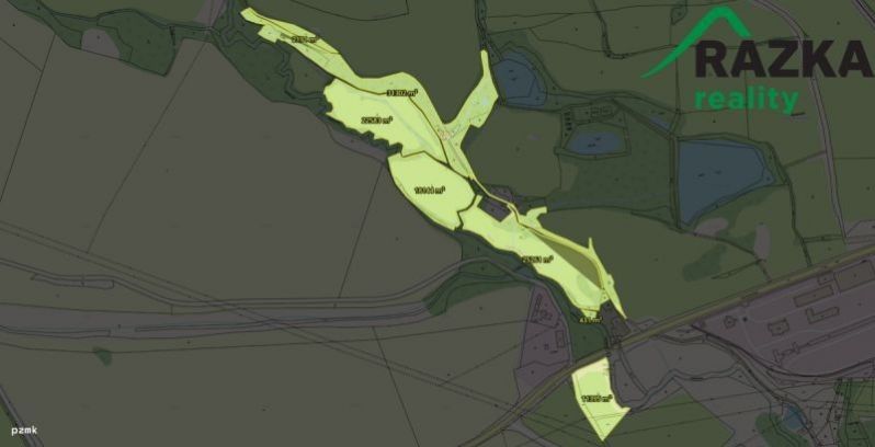 Zemědělské pozemky, Planá, 111 307 m²