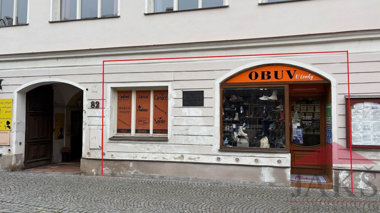 Obchodní prostory, Americké armády, Sušice, 70 m²