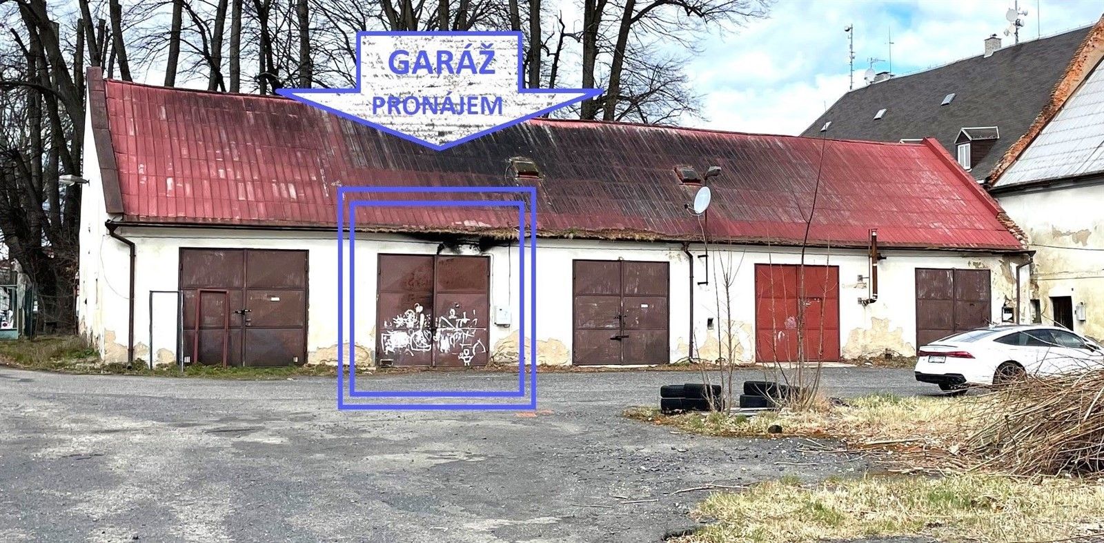 Garáže, Jiříkovská, Rumburk, 39 m²