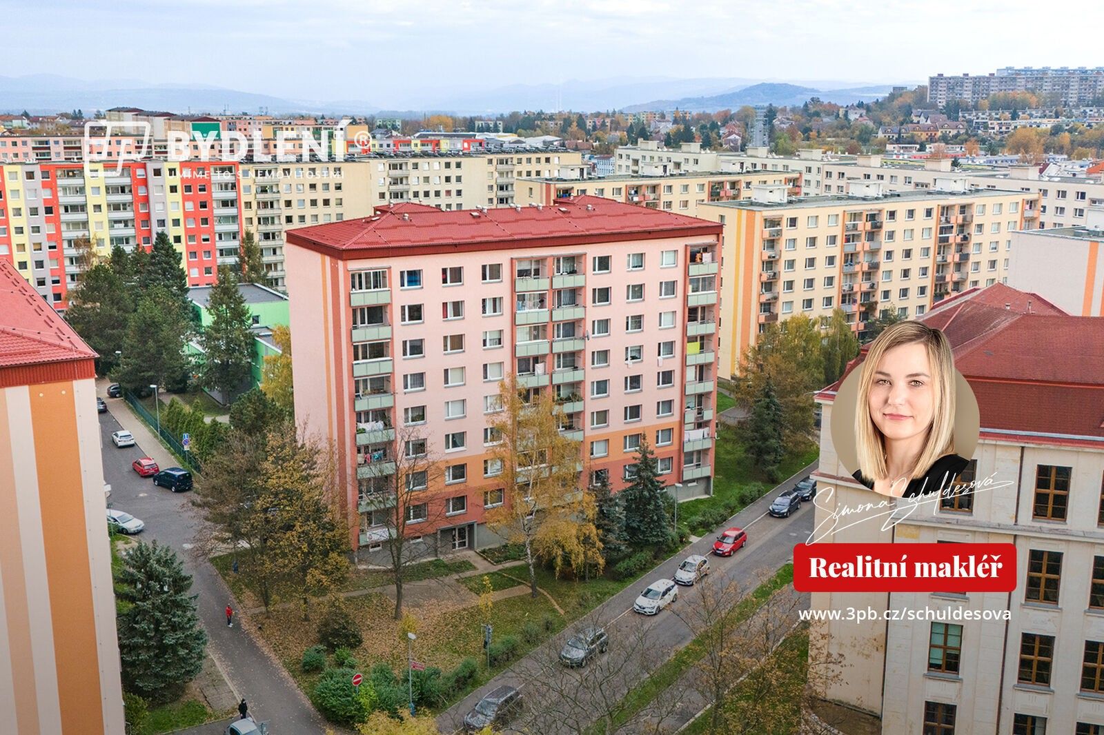 3+1, Bohuslava Martinů, Teplice, 84 m²