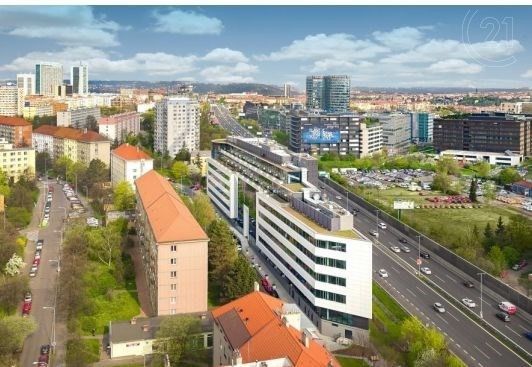 Pronájem kancelář - Jihlavská, Praha, 369 m²