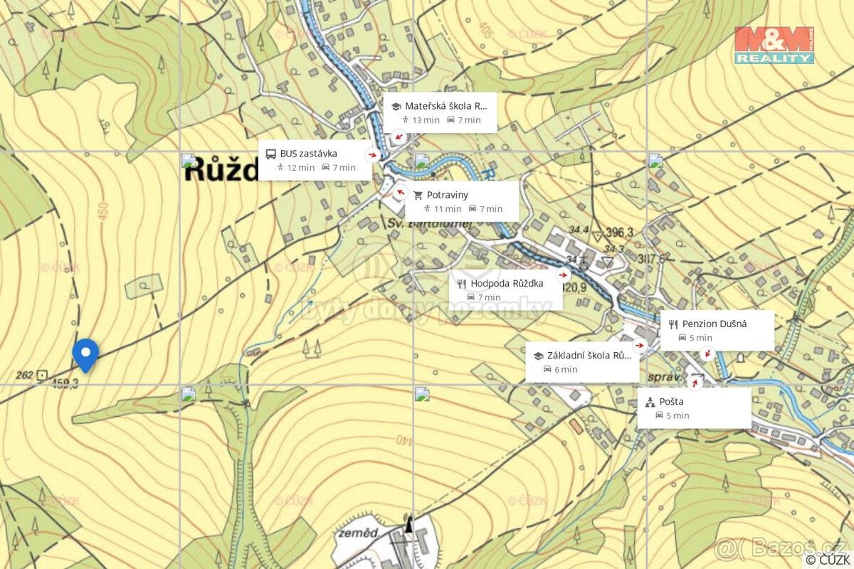 Pozemky pro bydlení, Růžďka, 756 25, 1 329 m²