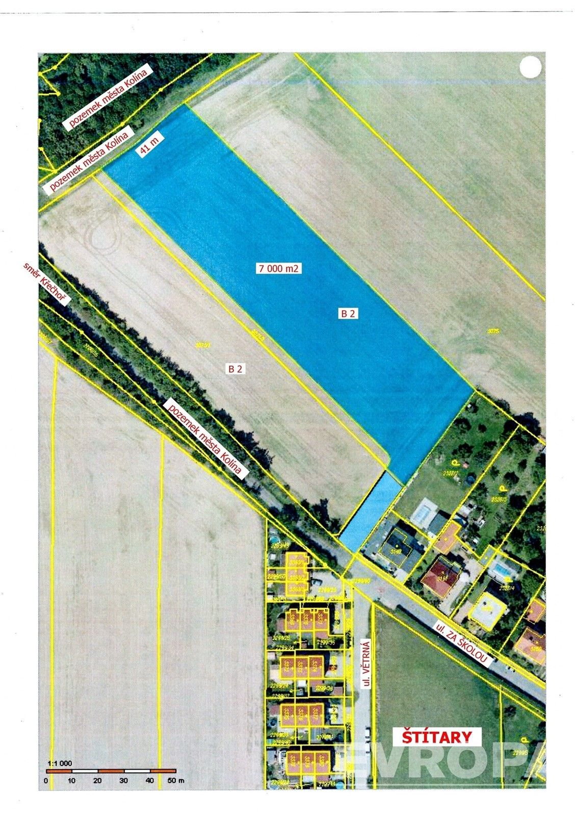 Prodej pozemek pro bydlení - Kolín, 7 000 m²