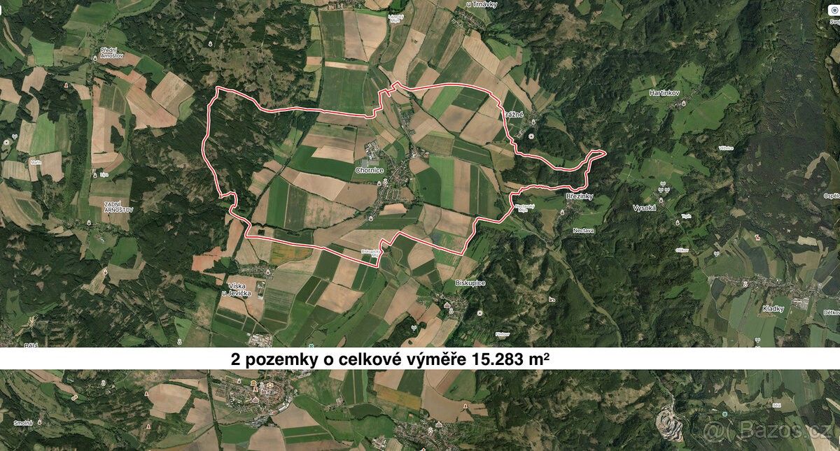 Zemědělské pozemky, Chornice, 569 42, 15 283 m²