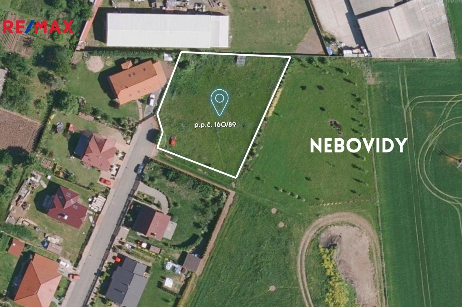 Pozemky pro bydlení, Nebovidy, 1 748 m²