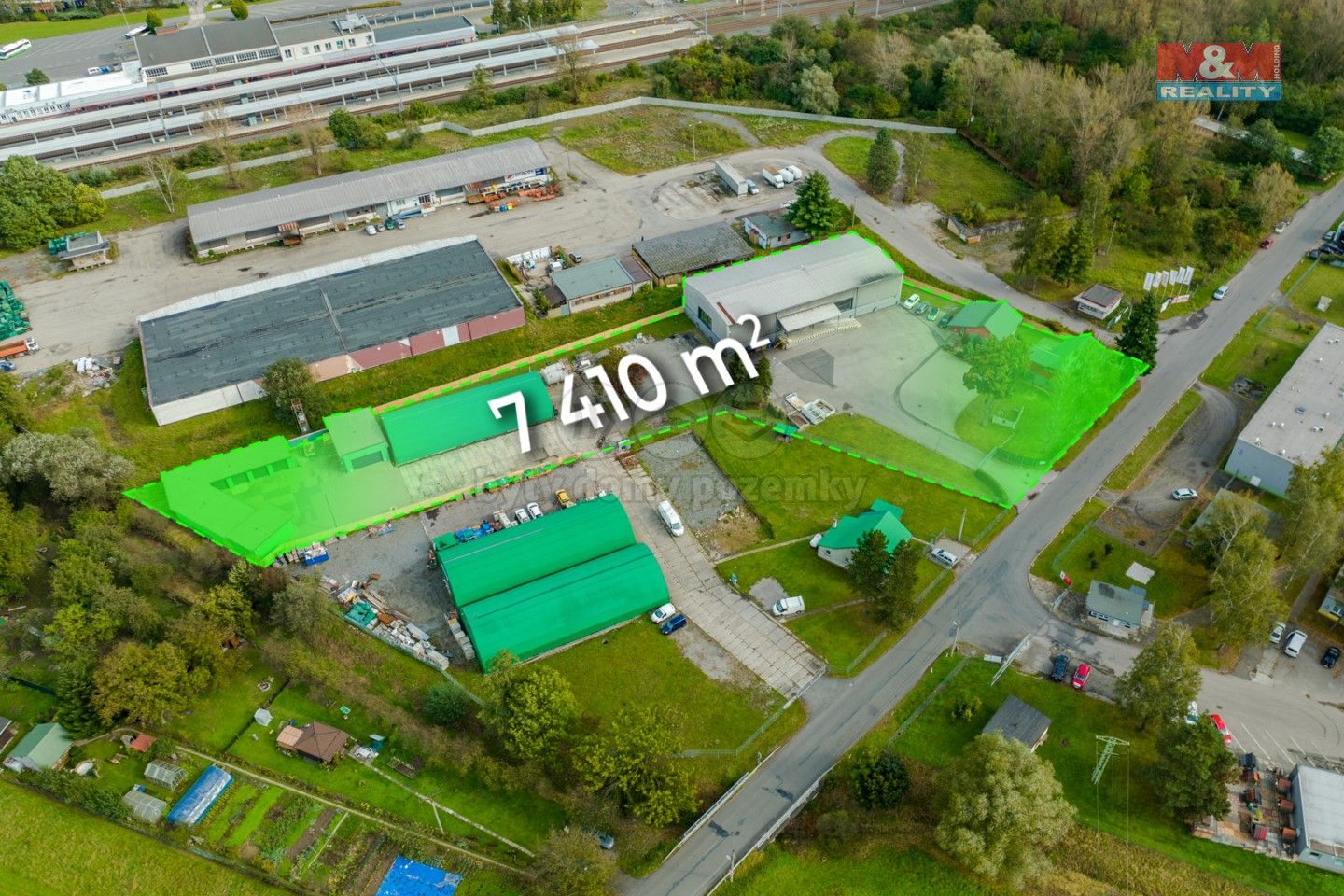 Výrobní prostory, Fryštát, Karviná, 7 410 m²