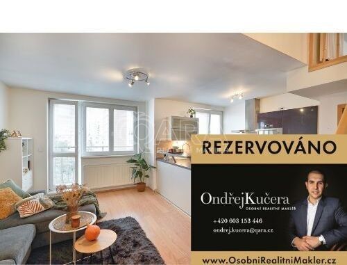 1+kk, Jabloňová, Praha, 49 m²