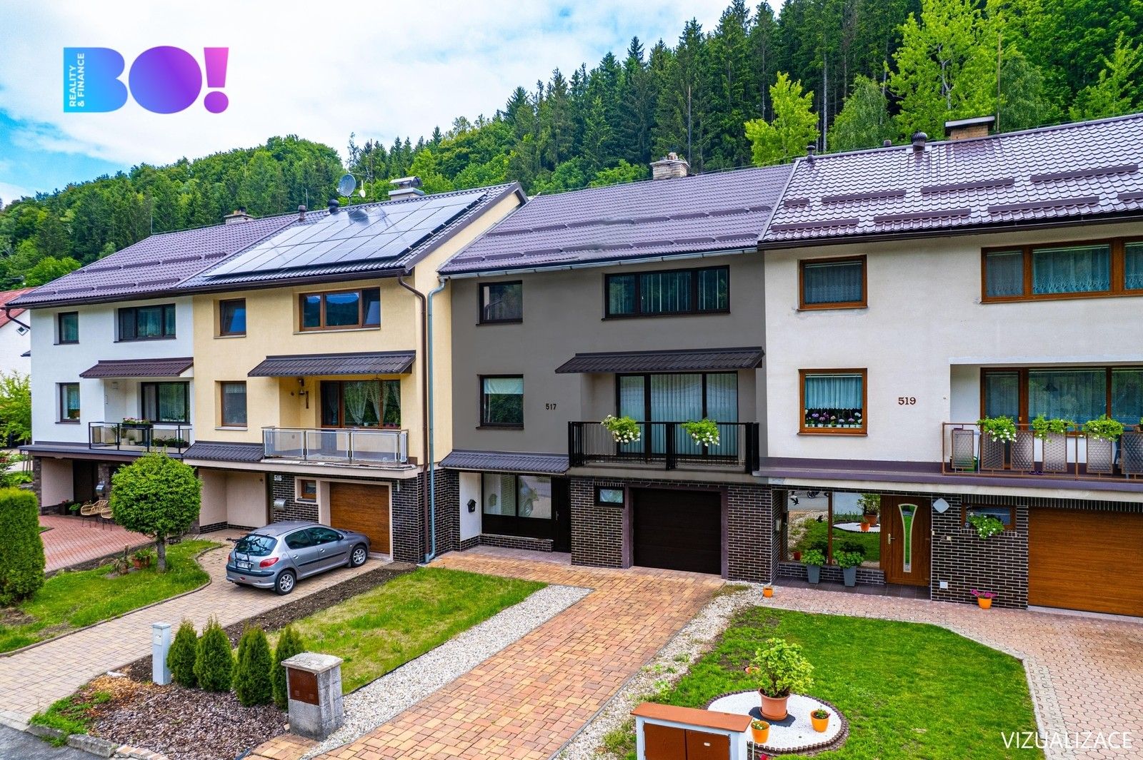 Rodinné domy, Jesenická, Hanušovice, 185 m²