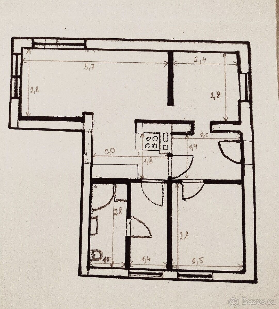 3+kk, Chrudim, 537 01