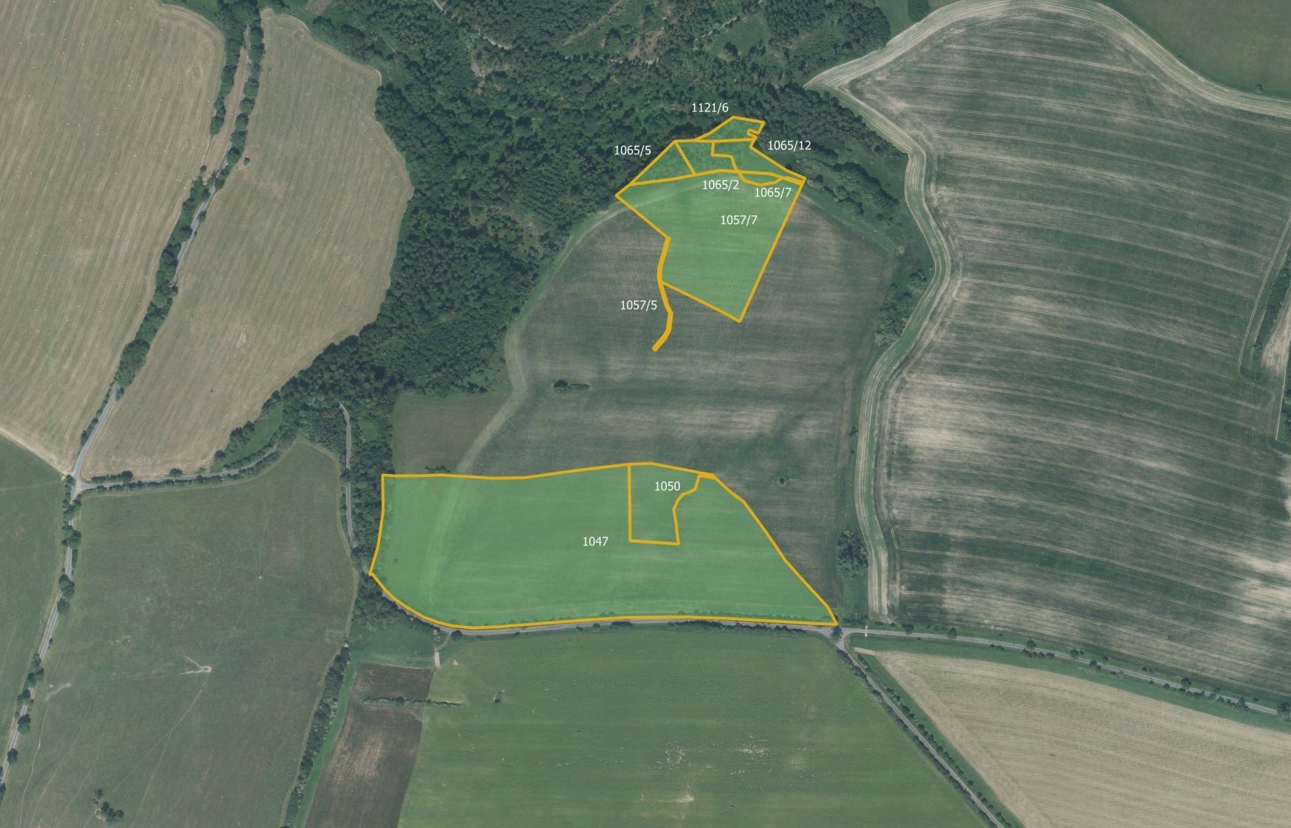 Zemědělské pozemky, Nové Lublice