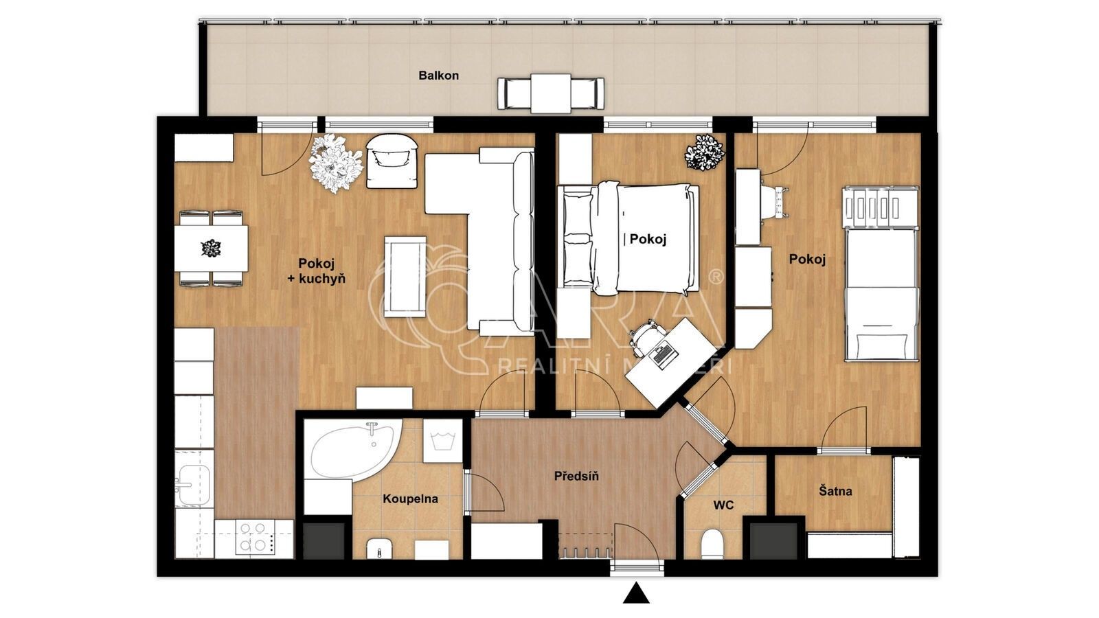 Prodej byt 3+kk - Hornoměcholupská, Praha, 63 m²