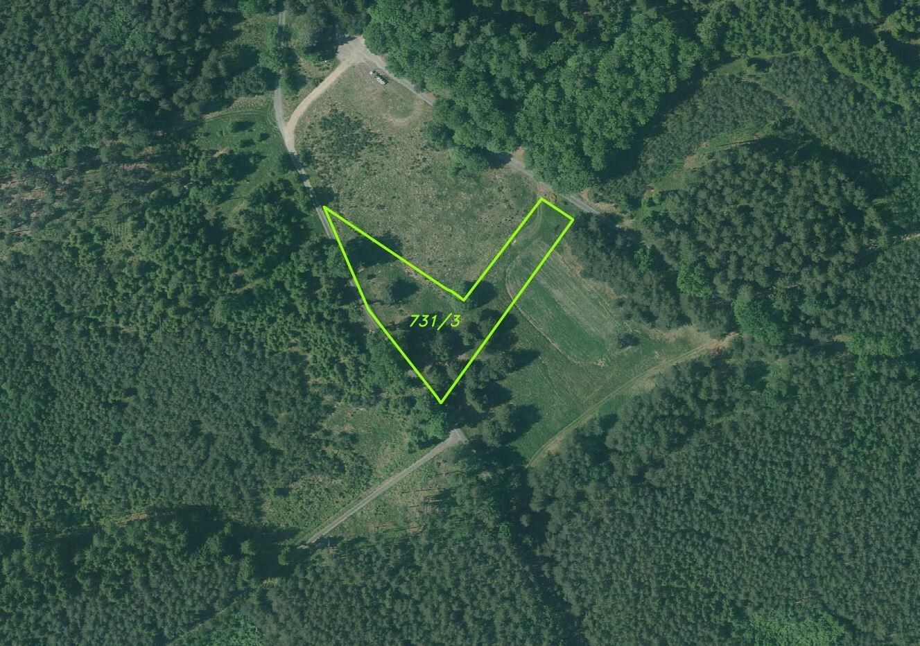 Prodej pozemek - Stráž nad Nežárkou, 3 823 m²