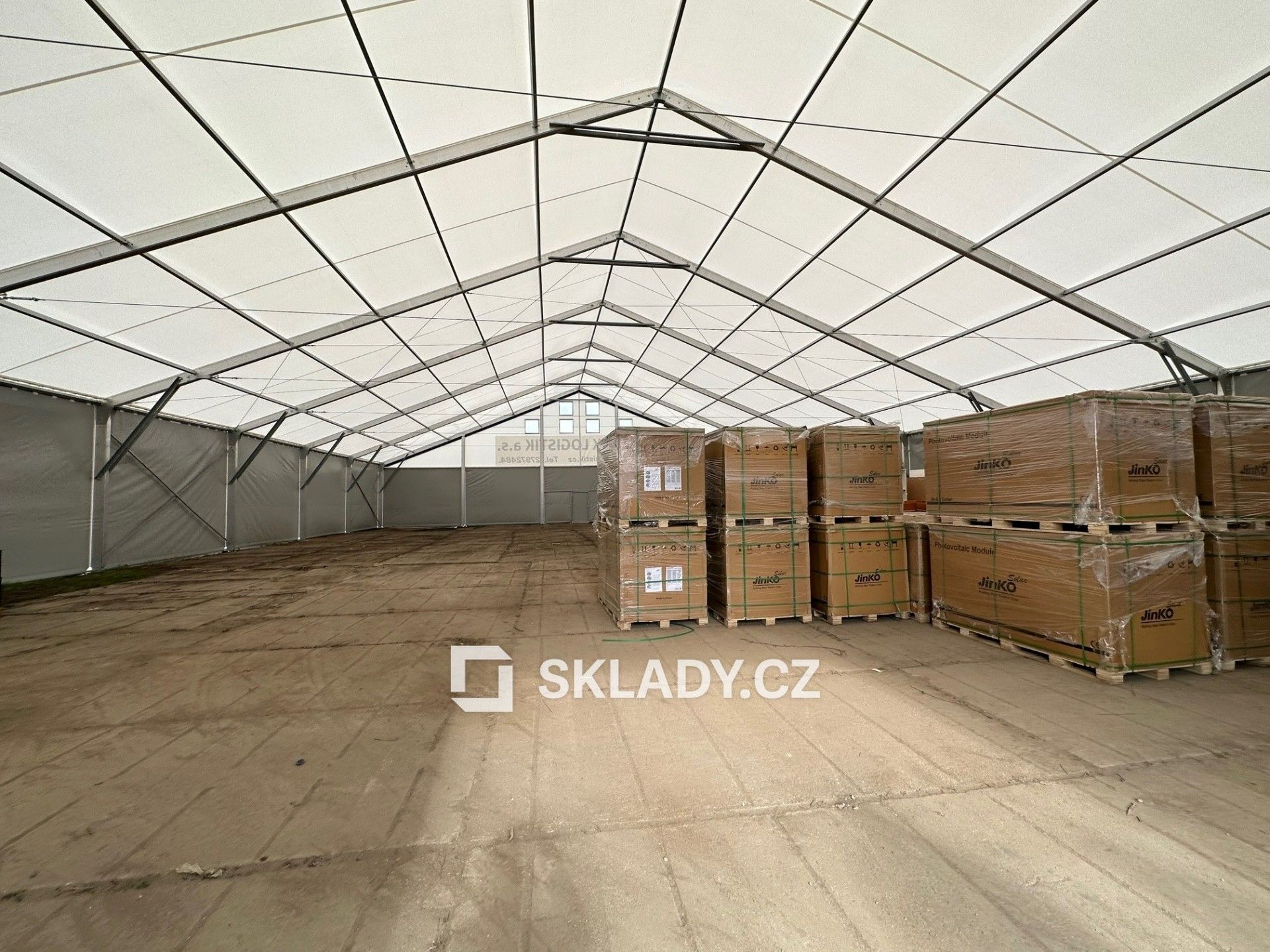 Sklady, Nelahozeves, 875 m²