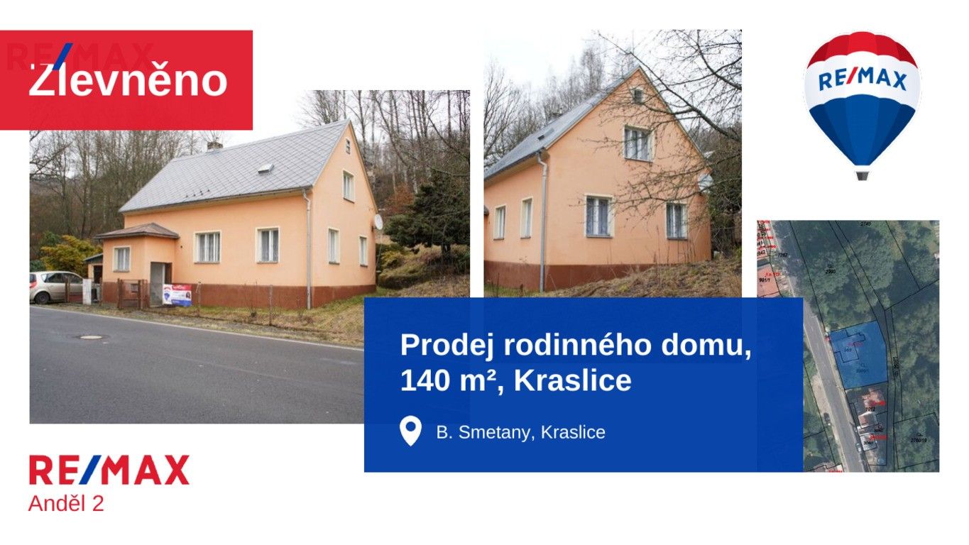 Ostatní, B. Smetany, Kraslice, 140 m²