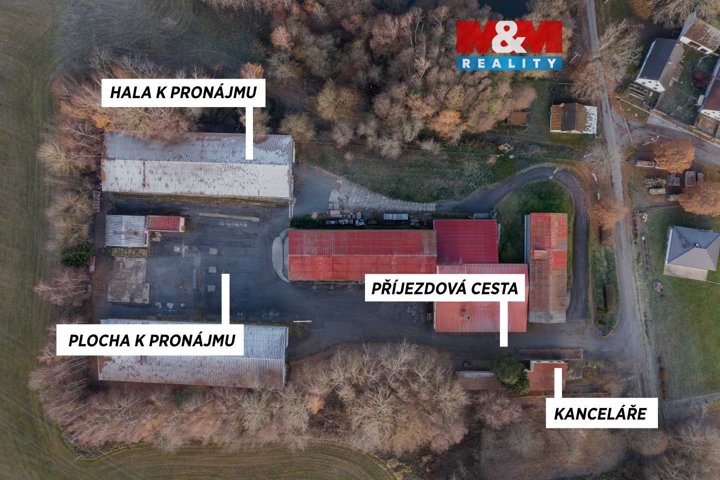 Sklady, Hlinné, Tisová, 1 000 m²