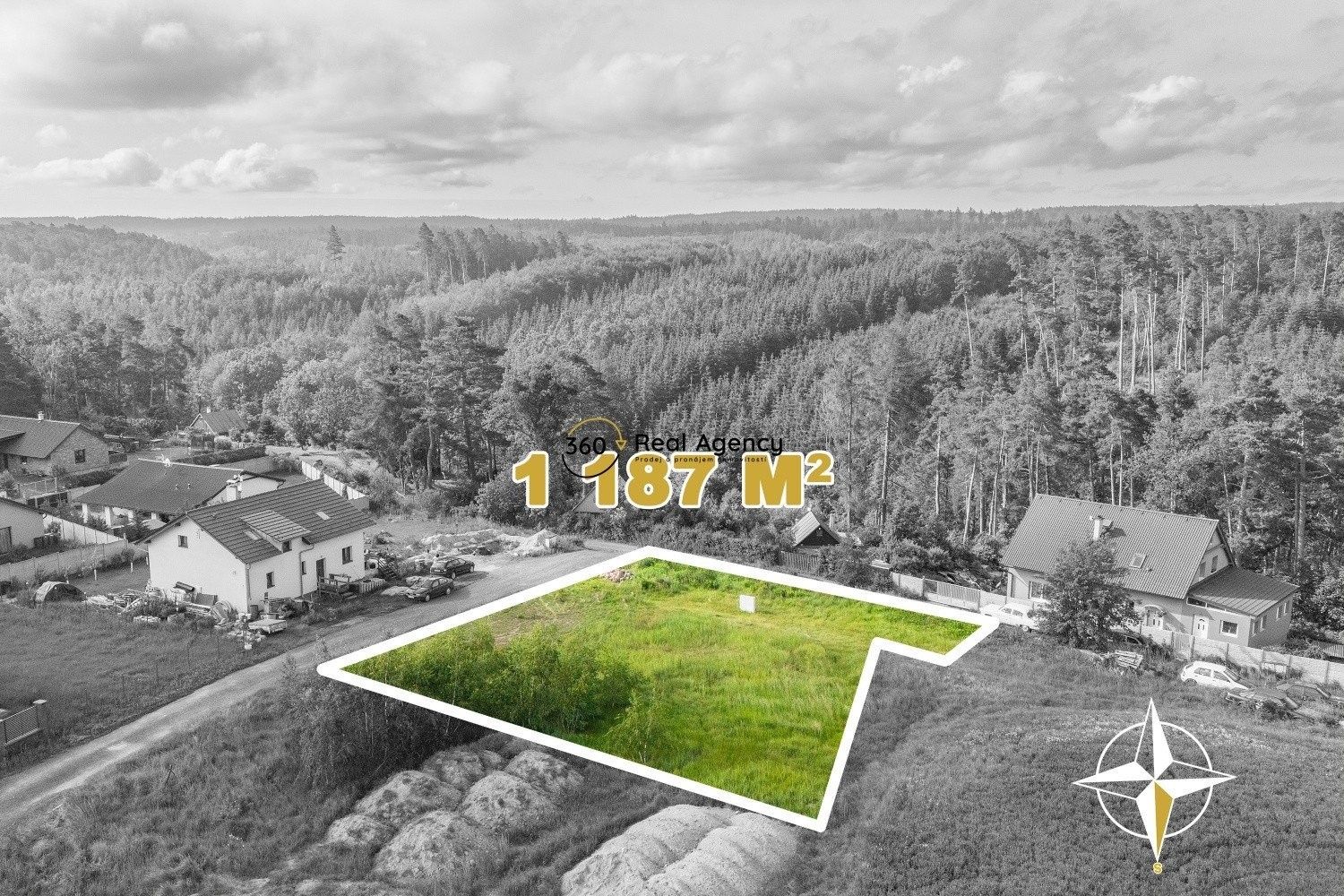 Prodej pozemek pro bydlení - Doubravčice, 1 187 m²