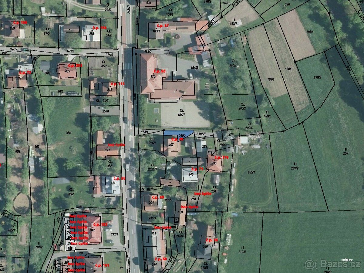 Prodej pozemek - Valašská Polanka, 756 11, 45 m²