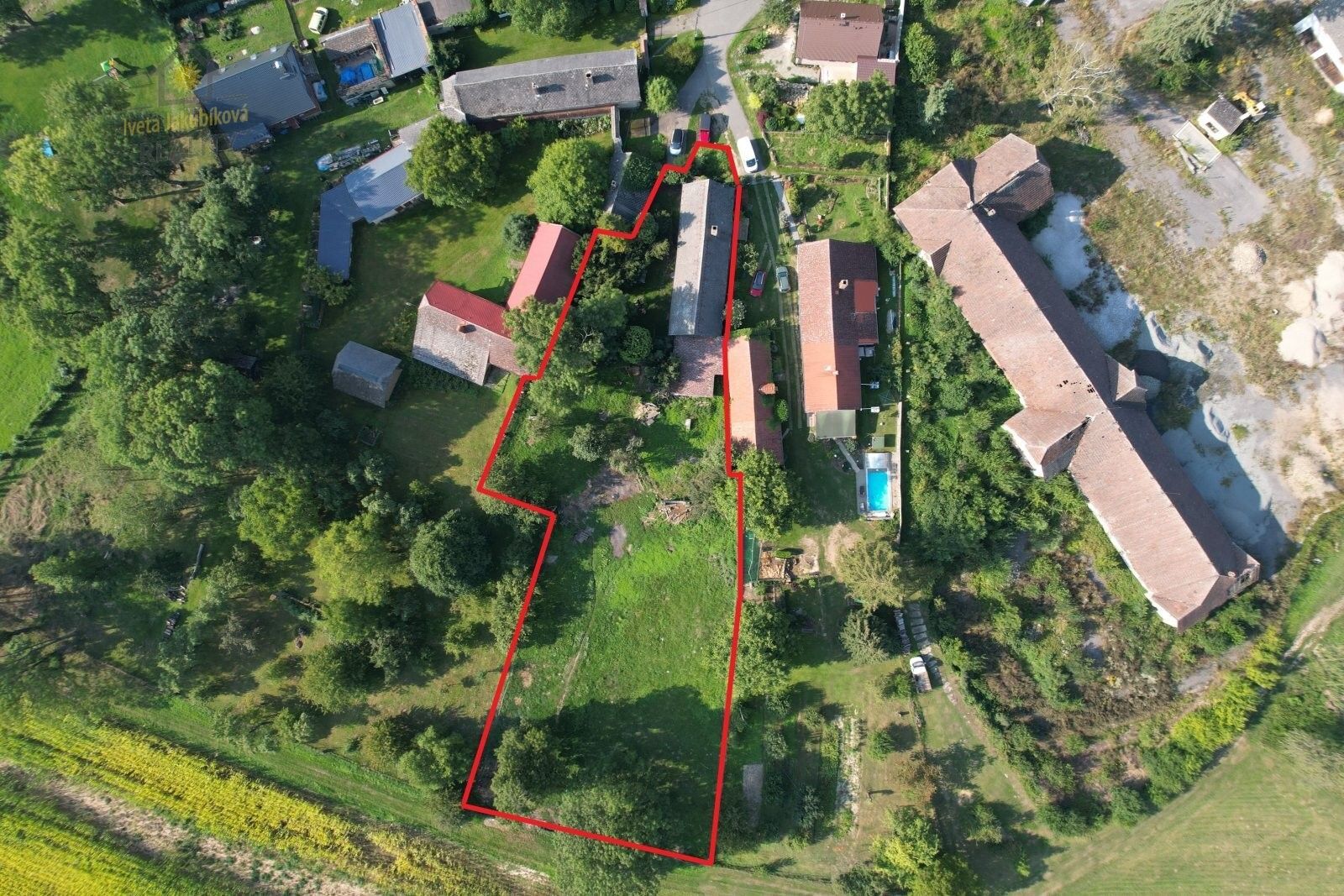 Pozemky pro bydlení, Boreč, 3 153 m²