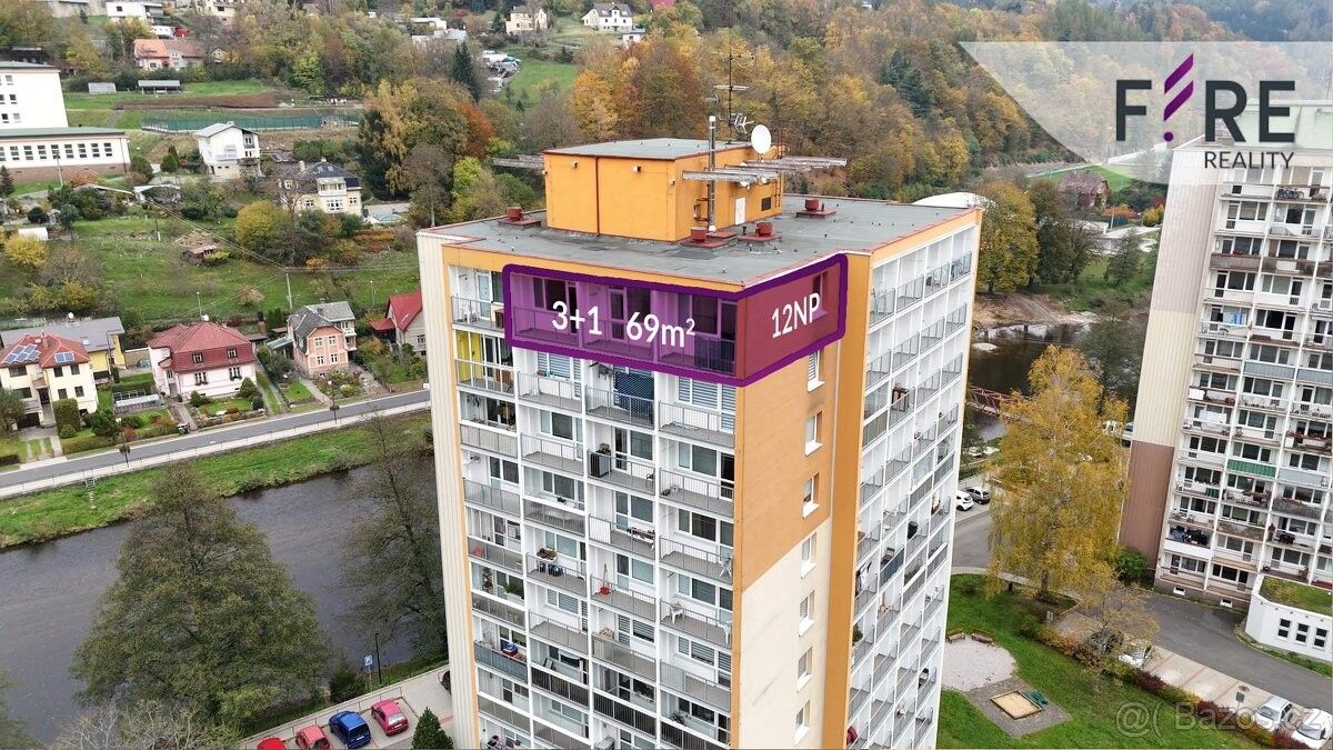 Prodej byt 3+1 - Železný Brod, 468 22, 69 m²