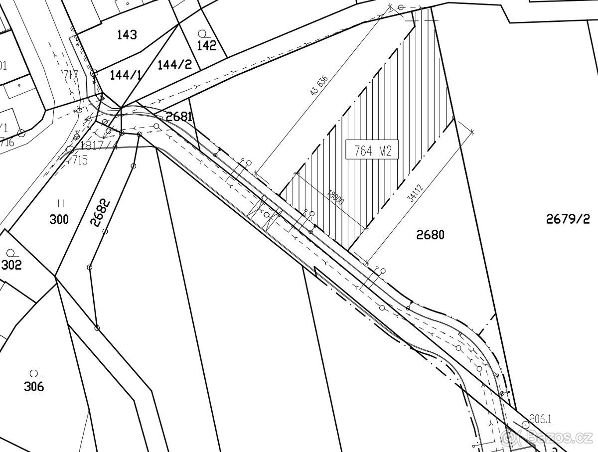 Pozemky pro bydlení, Ivanovice na Hané, 683 23, 764 m²