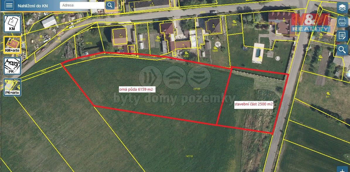 Prodej pozemek pro bydlení - Vápno u Přelouče, 533 16, 2 500 m²