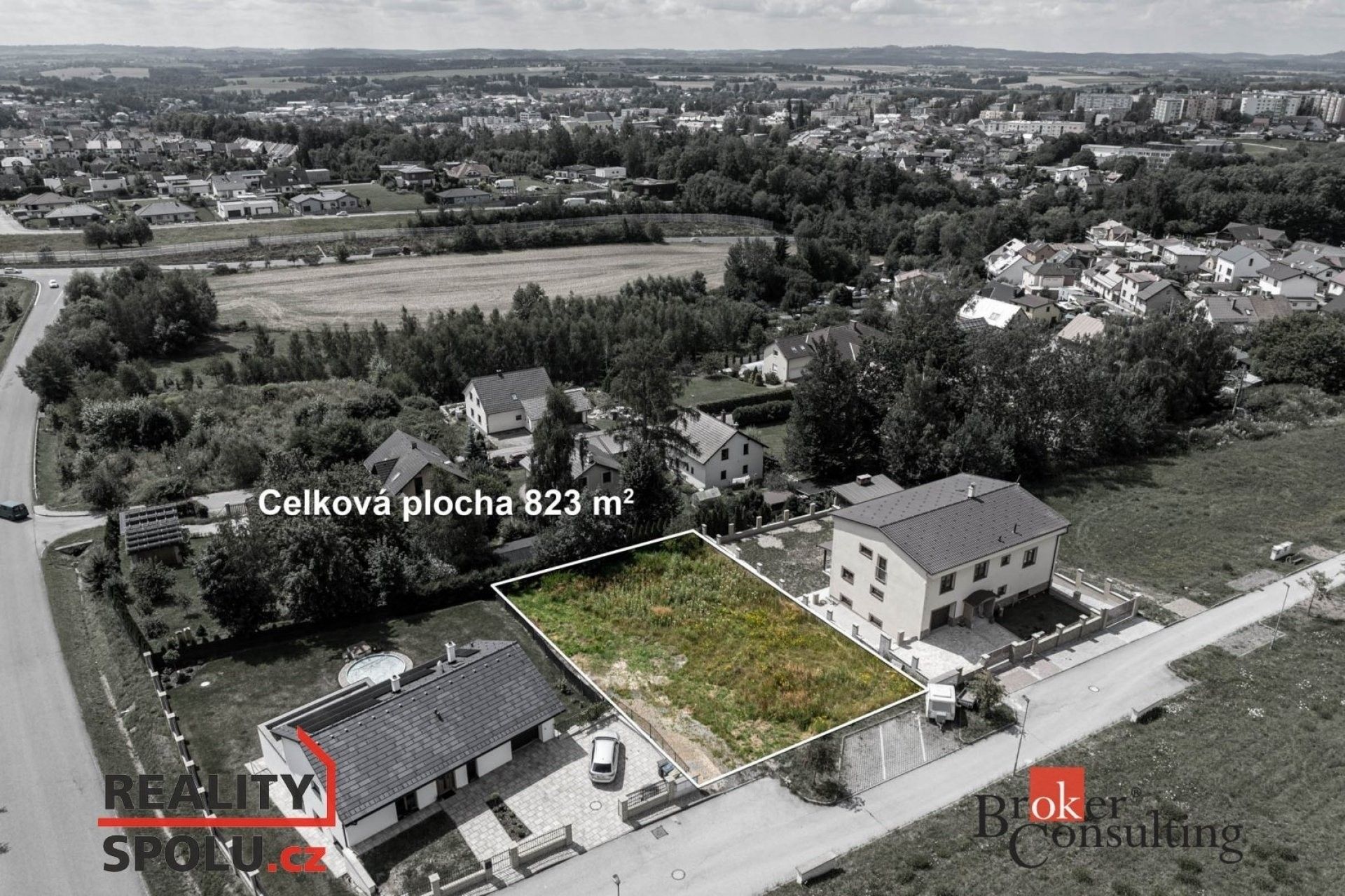 Prodej zahrada - U Vodojemu, Havlíčkův Brod, 823 m²