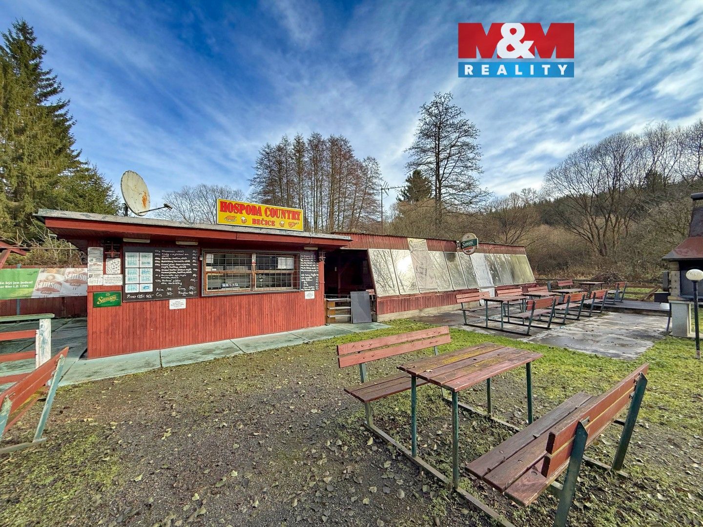 Chaty, Bečice, 100 m²