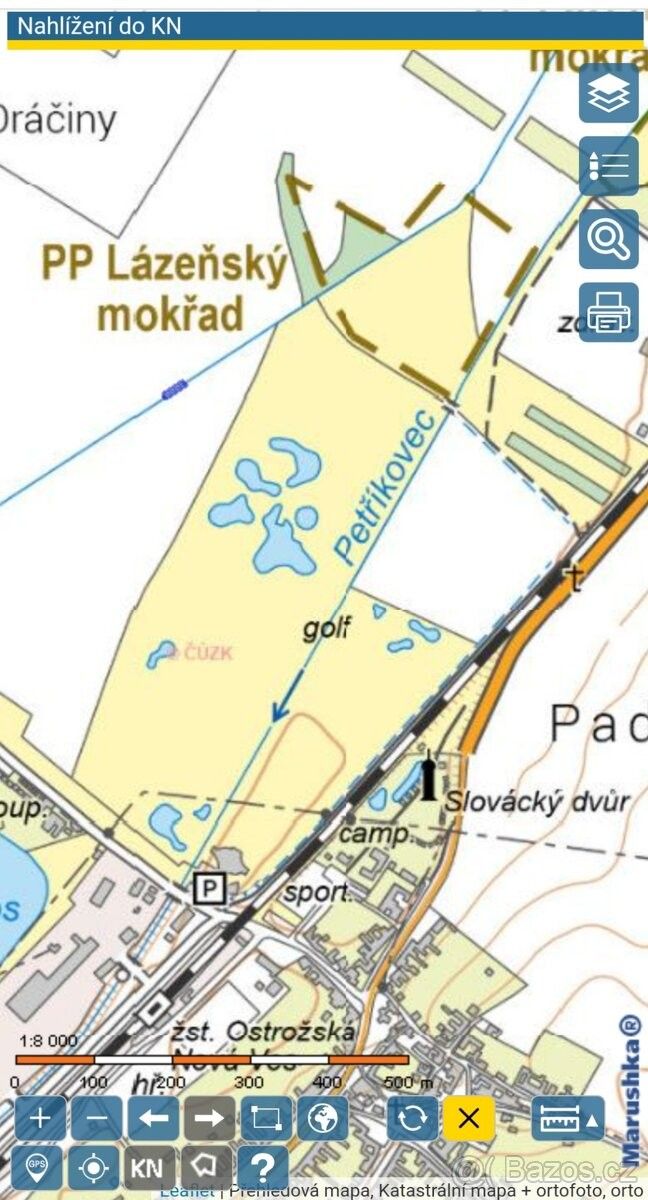 Prodej pozemek - Ostrožská Nová Ves, 687 22, 296 m²